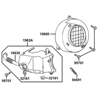 Luftleitblech & Zylinderabdeckung