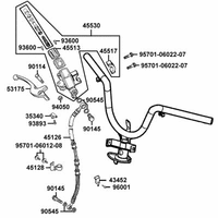 Hauptbremszylinder vorne