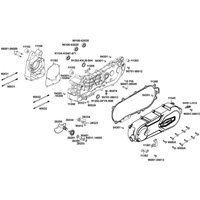 Kurbelgehäuse kpl. & Variomatikdeckel
