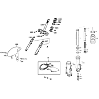 Gabel mit Stoßdämpfer