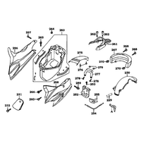 Hi. Verkleidungen, Helmbox & Schloß