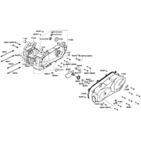 Kurbelgehäuse kpl. & Variomatikdeckel