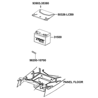 Batterie & Batteriedeckel