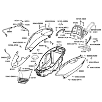 Hintere Verkleidungen & Helmbox