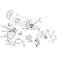 Lichtmaschine, Anlasser & Gehäusedeckel