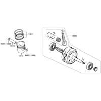 Kurbelwelle & Kolben