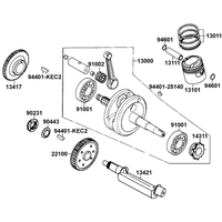 Kurbelwelle & Kolben