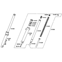 Gabel & Gabel-Einzelteile