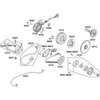 Lichtmaschine, Anlasser & Ölpumpe
