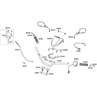Lenker, Spiegel & Bowdenzüge