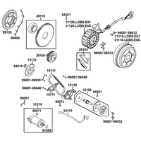 Lichtmaschine, Anlasser & Ölpumpe