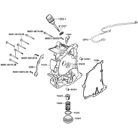 Kurbelgehäusedeckel rechts