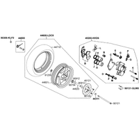 Vorderrad mit Bremse