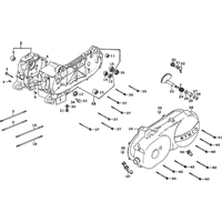 Kurbelgehäuse kpl. & Variomatikdeckel
