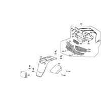 Rücklicht & Hinterradabdeckung