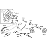 Getriebe & Ritzel vorne
