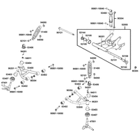 Stossdämpfer, Querlenker & Schwinge