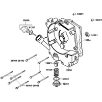 Kurbelgehäusedeckel rechts