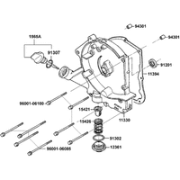 Kurbelgehäusedeckel rechts