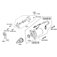 Elektrischer Anlasser & Ölpumpe