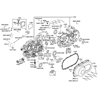 Kurbelgehäuse & Variomatikdeckel