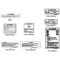 Aufkleber & Hinweis - Schilder