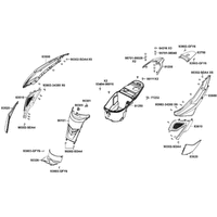 Hintere Verkleidungen & Helmfach