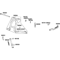 Ständer & Kickstarterhebel