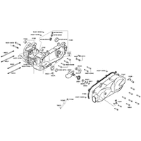 Kurbelgehäuse kpl. & Variomatikdeckel