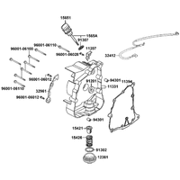 Kurbelgehäusedeckel rechts