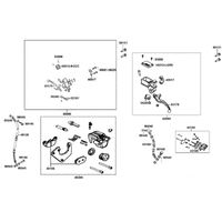 Bremshebel & Bremsschlauch vorne