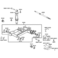 Schwinge & Federbein hinten