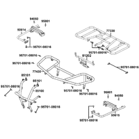 Rahmenteile / Gepäckträger
