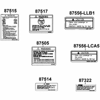 Aufkleber & Hinweis - Schilder