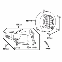 Luftleitblech & Zylinderabdeckung