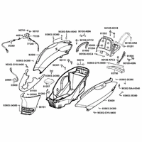 Verkleidungen hinten & Helmbox