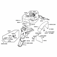 Rücklicht & hintere Radabdeckung