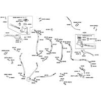 Hauptbremszylinder vorne & Bremsschläuche