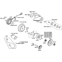 Lichtmaschine, Ölpumpe & Anlasser