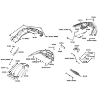 Rücklicht & hintere Radabdeckung