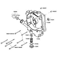 Kurbelgehäusedeckel rechts