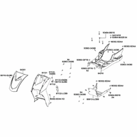 Verkleidungen vorne & Trittbrett