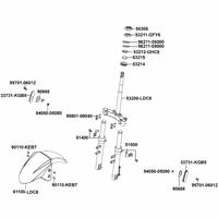 Gabel & Kotflügel vorne