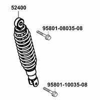 Stossdämpfer hinten