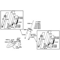 Gabel & Kotflügel vorne