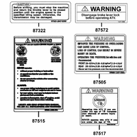 Aufkleber & Hinweis - Schilder