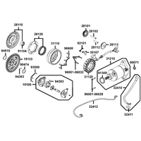 Lichtmaschine, Anlasser & Ölpumpe