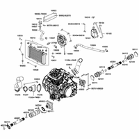 Kühlanlage & Luftschlauch-Variomatik, Kardanwelle vo. & hi.