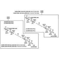 Einzelteile Antriebswelle