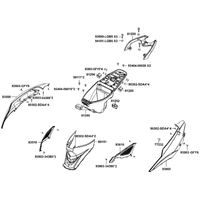 Verkleidungen hinten & Helmbox